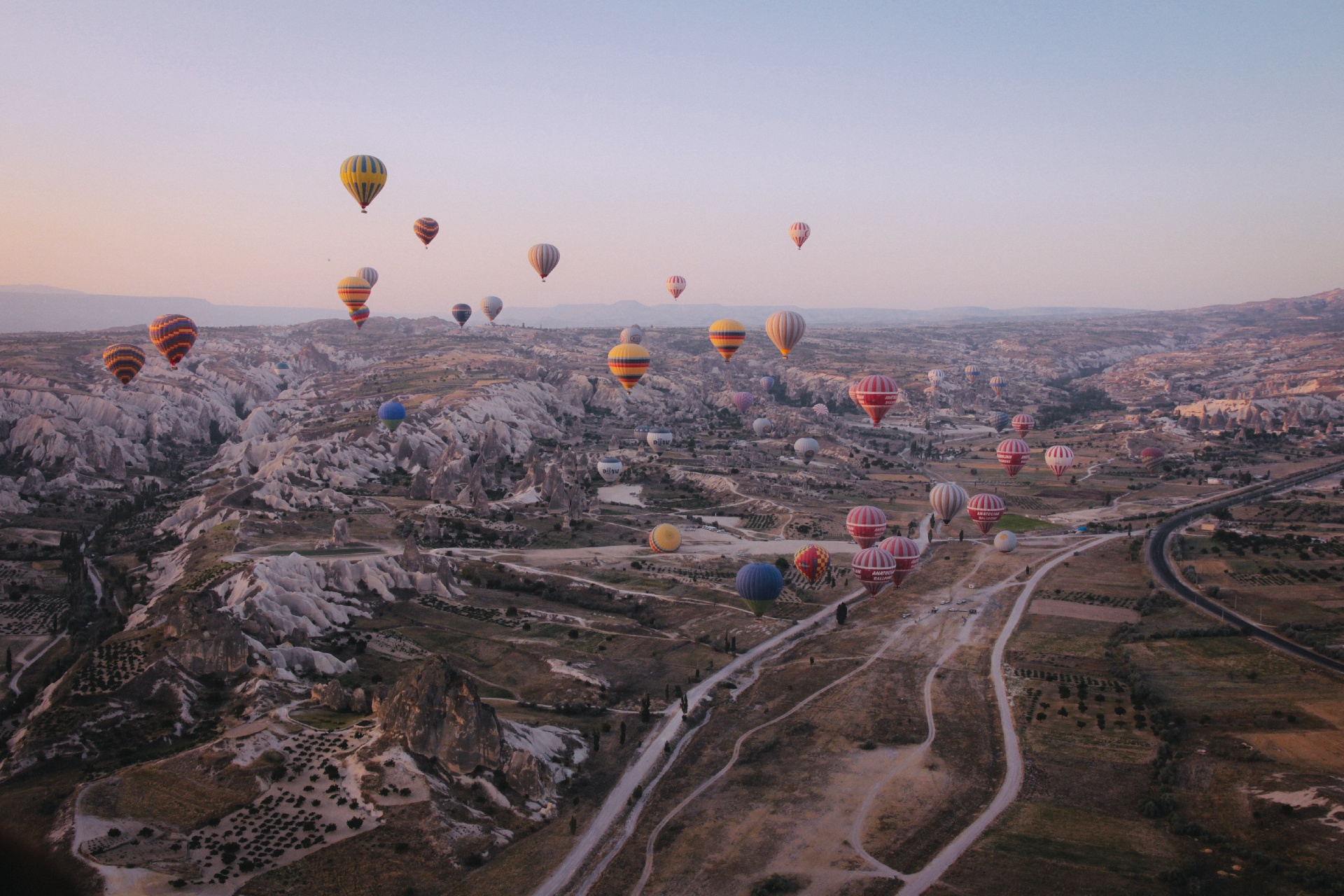 air balloons